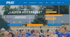 Desktop Screenshot of potsdamer-laufclub.de